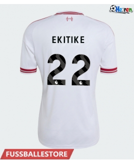 Günstige Liverpool Hugo Ekitike #22 Auswärtstrikot 2026-27 Kurzarm